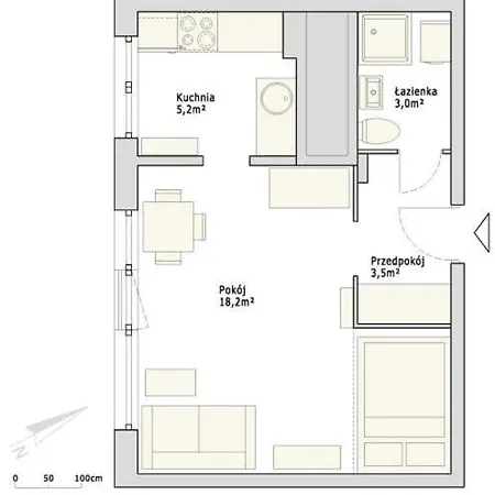 Homestay szállás Kawalerka Studio
